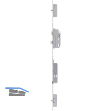 MFV-Schloss 134/MO/SET-3, Stulp 2200 x 20 x 2,7 mm, eckig, silberf�rbig