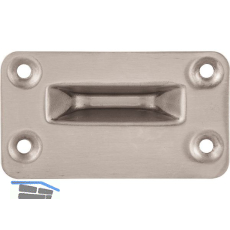 WILKA Bodenschlie�mulde 9651, 100 x 56 x 4 mm, Edelstahl