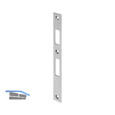 WILKA Schlie�blech flach Falle und Riegel, 245 x 24 x 3 mm, Edelstahl