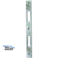 Schlie�blech gerade, 210 x 24 x 2 mm, Stahl verzinkt silberf�rbig