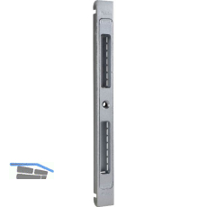 Schlie�blech verstellbar SB/VAR einfr�sbar, 210 x 20 x 10 mm, silberfarbig