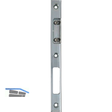 Schlie�blech verstellbar 3/PSR-V zum Einfr�sen, links, Edelstahl-Effekt