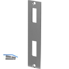 AMF Schlie�blech 147SNIG-XX-06 f�r Schiebetorschloss, 173x40x3 mm, Edelstahl V2A