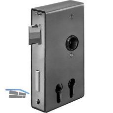 AMF Spezialschloss f. Stahlkonstruktionen 140D, 2 PZW,DM 30/60mm,Kastenst�rke 30