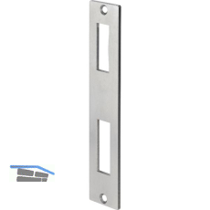 AMF Schlie�blech 147NIPS f�r Kastenst�rke 30 mm, 172 x 24 x 3 mm, Edelstahl