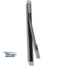 Kabel�bergang verdeckt 10312 f�r Kabel bis 7 mm, 330 x 24 x 17 mm, Edelstahl