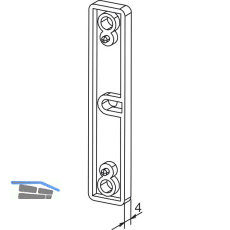 Aufbausockel f�r Reedkontakt (10366)