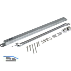 GU Kabel�bergang verdeckt-rund, 346 x 20 x 18 mm, Edelstahl