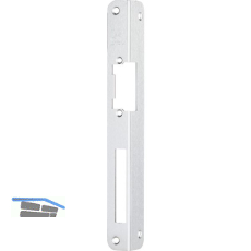 Winkelschlie�blech IW rund, links, 25x32x250x2 mm, Stahl verzinkt (32440-04)