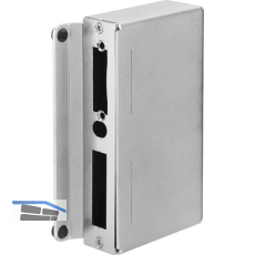 AMF Gegenkasten f�r E-�ffner 144ET f. Doppeltore,172 x 115 x 30 mm,Stahl blank