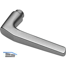 AMF Dr�ckerlochteil 418 gerade, Ansatz 18 mm, VK 8 mm, Aluminium silber eloxiert