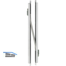 Kabel�bergang 10-polig, steckbar 10314, 519 mm, beidseitige Wanne, eckig, lang