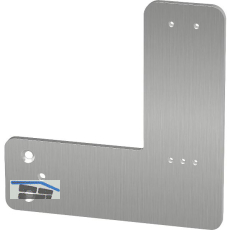 Montageplatte econ Exit 2010 f�r Rohrrahment�ren, Edelstahl