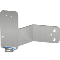 Montageplatte econ Exit 2010 f�r T�rw�chter an Stangengriffen, rechts, Edelstahl