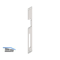 Schlie�blech zu O&C T�r�ffner, lang, 250 x 25 x 3 mm, Edelstahl