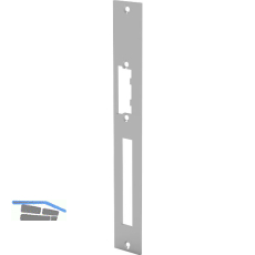 Schlie�blech f. T�r�ffner FGD m. Fallengleitdeckel,lang eckig,250x34x3,Edelstahl