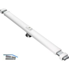 ABUS Panzerriegel PR 2600 ohne Zylinder 735-1030 mm, wei�