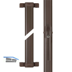 ABUS Fenster-Stangenschloss FOS550 gleichsperrend braun
