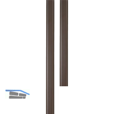 ABUS Riegelstangen-Set zu Fenster-Stangenschloss FOS550 braun L= 750 / 1180 mm