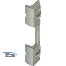 Aufschraubst�ck Serie 118 FaFix, 45 x 13,4 x 7,9 mm, Stahl verzinkt