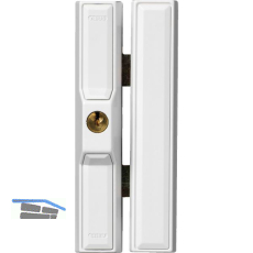 ABUS Fenster-Zusatzsicherung FTS88 gleichsperrend wei�