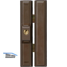 ABUS Fenster-Zusatzsicherung FTS88 gleichsperrend braun