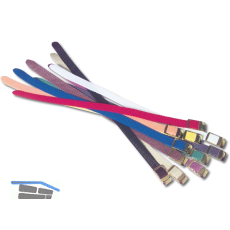 Armband Nylon geflochten, f�r Pfandschloss, rot, wei�, blau, gr�n, gelb, schwarz