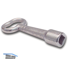 Steckschl�ssel f�r Kamint�rl, VK 8 mm, Zinkdruckguss