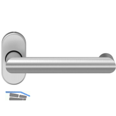 Dr�ckerlochteil D 330 - auf Rosette, VK: 9 mm, FS, Edelstahl rostfrei