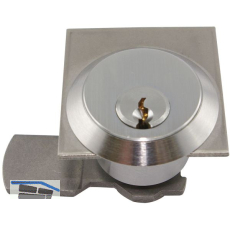 DORMAKABA Blechmontagezylinder 29 mm H36000 gleichsperrend Messing vernickelt