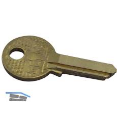 DORMAKABA Zylinderschl�ssel-Rohling, 1475 RO/POST, Type 7, kleines Profil