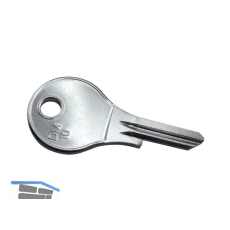 Zylinderschl�ssel-Rohling MACO-Olive, DOM (DM 10), Type 22, 14,5 mm, kl. Profil