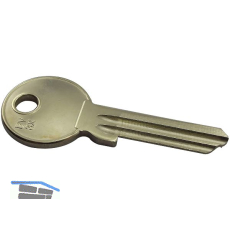 Zylinderschl�ssel-Rohling EVVA, Type C, gro�es Profil