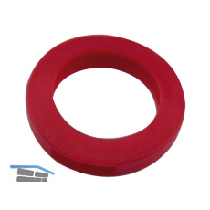 Kennringe rund, gro� f�r Zylinderschl�ssel � 28 mm, Kunststoff rot