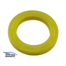 Kennring rund, f�r Zylinderschl�ssel � 24 mm, Kunststoff gelb