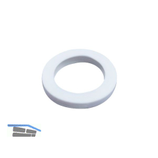 Kennring rund, f�r Zylinderschl�ssel � 24 mm, Kunststoff wei�