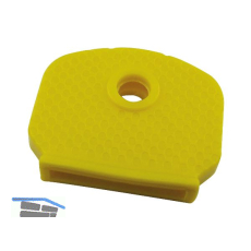 Kennkappe f�r Zylinderschl�ssel Kunststoff gelb