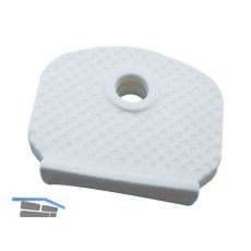 Kennkappe f�r Zylinderschl�ssel Kunststoff wei�