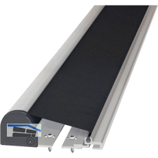 Fingerschutz FSR 6000 Quick,2015 mm,Aluminium silber eloxiert,Kunstfaser schwarz