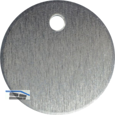 Schl�sselnummer ohne Pr�gung � 25 mm, Aluminium blank