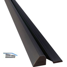 ATHMER Fingerschutz NR-32 UniSafe 2000mm, Alu anthrazitgrau, Kunstfaser schwarz