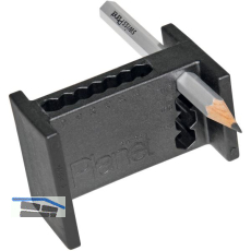 PLANET Anreisshilfe inkl. Bleistift, Kunststoff schwarz