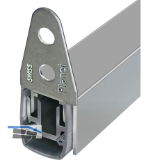 PLANET T�rdichter MF-FH-RD, 960 x 19,8 x 20 mm, einseitig, Aluminium natur