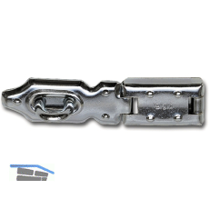 Anlegarbe verdeckt, 120 mm, Stahl verzinkt