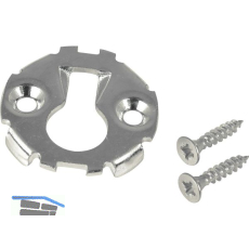 UWG-Verbinder, � 30 mm, Einlasstiefe 4,5 mm, Stahl verzinkt