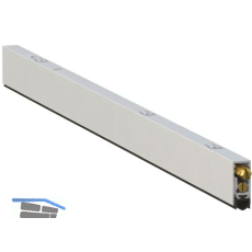T�rdichter T017, einseitig, Aluminium natur, L�nge 630 mm