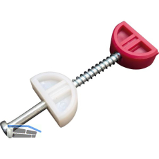 RITTINGHAUS Universalverbinder, Schraube 4,2 x 55 mm, Kunststoff rot und wei�