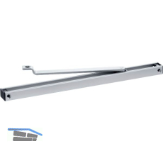 Gleitschiene TS 1500 G, ohne Feststellung, silber