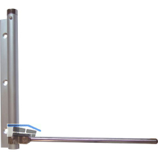 Stangent�rschlie�er, Hebell�nge 175 mm, f�r T�ren bis 40 kg, Alu silber eloxiert