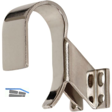 Haken 1009 f�r T�rschlie�er Dictator, vernickelt, f�r stumpfe T�ren